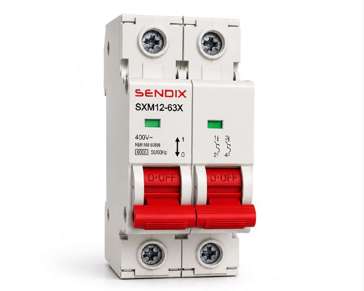 Disjuntor Bipolar SXM12-63X